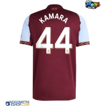 Moški Nogometni dresi Aston Villa Boubacar Kamara #44 Domači 2025-26 Kratek Rokav